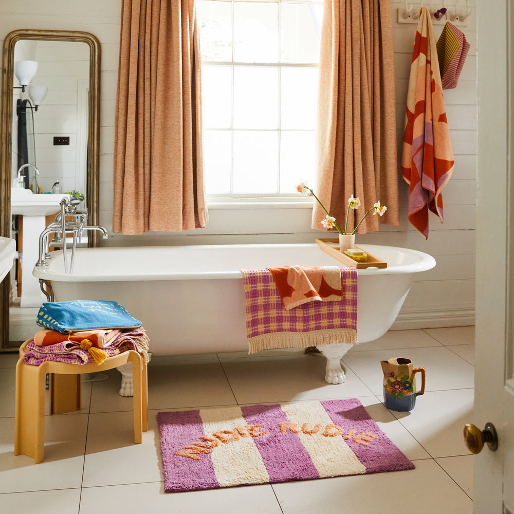 DIDCOT NUDIE BATH MAT - ORCHID