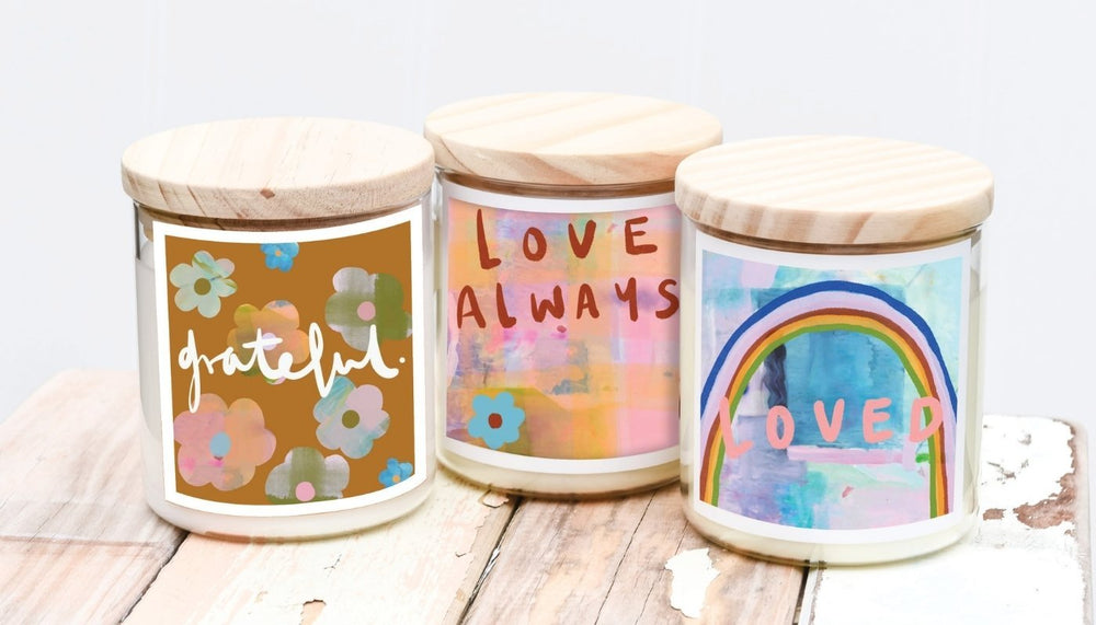 GRATEFUL CANDLE SOY CANDLE 600G