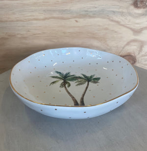 CARLA DINNAGE -TROPICAL PALM SALAD BOWL