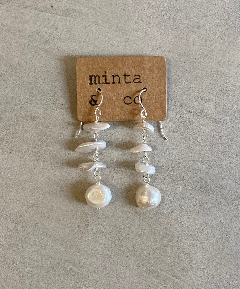 PEARL SEED SILVER DROPS