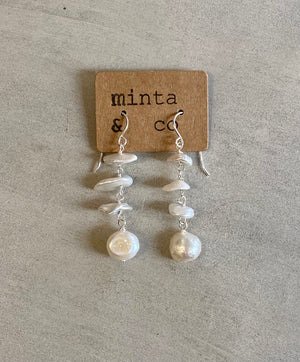 PEARL SEED SILVER DROPS
