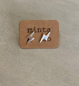 LIGHTNING BOLT STUD EARRING