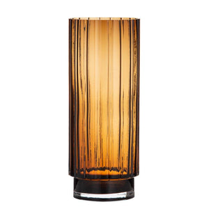 ZAIRA VASE  AMBER