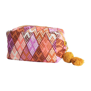 VIOLA BEAUTY BAG - CHERRY
