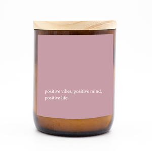 "POSITIVE VIBES" SOY CANDLE 260G