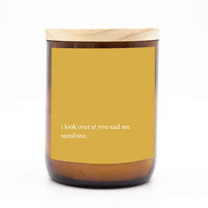 "SUNSHINE" SOY CANDLE 260G